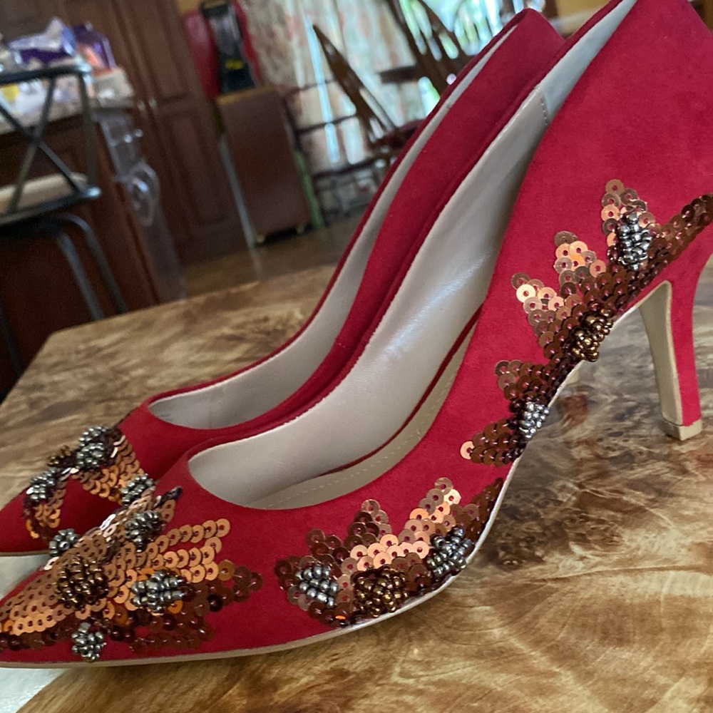 Red Heels - Charles David Sz 8M - Picture 4 of 11